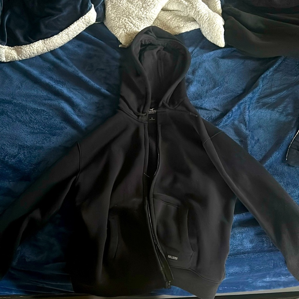 Hollister jacket, barley worn